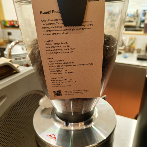 Image shared by taktak at Origin Coffee (Victoria Street), Bristol