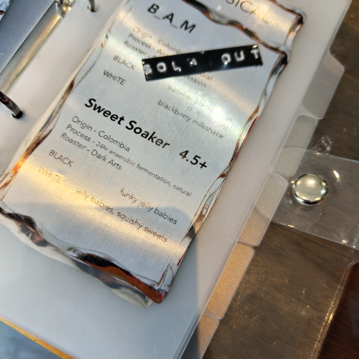 Image shared by taktak at MØD Coffee, Bristol